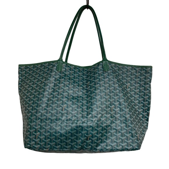 Goyard Saint-Louis GM All-Over Pattern Tote Bag Green - Picture 2 of 8